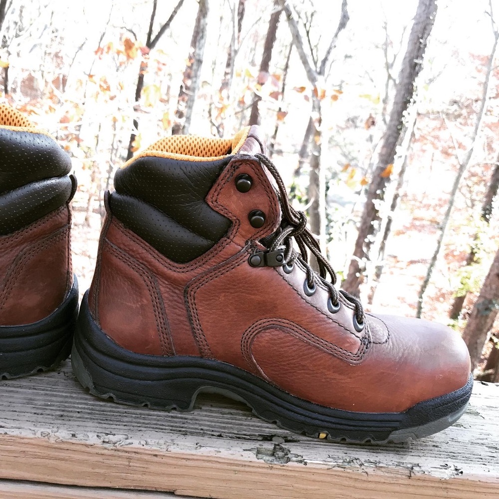 Timberland Pro Titan Safety Toe Boots Vintage View 2